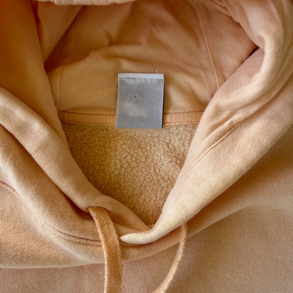 Nike Hoodie Peach Small Swoosh Pullover Sweatshirt Womens Size S - Picture 5 of 15